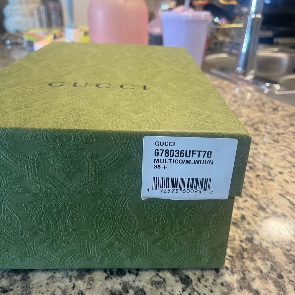Gucci multi color espadrilles